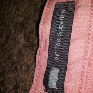 Sun washed pink levi